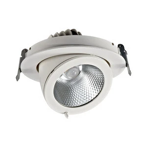 3Years Warranty Recessed Downlight COB Zoom Lights 15/24/36D 2700Lm 30W 150mm Grille Downlight