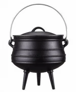 4.5qt cast iron dutch oven with legs