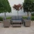 Import 4pcs steel  Rattan Sectional Rattan Sofa set Function Furniture from China