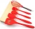 Import 5 Piece Silicone Kitchen Cooking Utensils Set With Whisk Baking Tools Heat Resistant Non Stick Kitchen BBQ Tools Gadgets from China