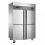 Import 500L New Style stainless steel 2door upright freezer from China