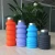 Import 500ML Sport collapsible silicone water bottle with stainless steel cover Travel silicone foldable water bottle BPA FREE from China