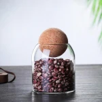500ml/800ml/1200ml Glass Jars Storage Jar Glass Bottle with Cork