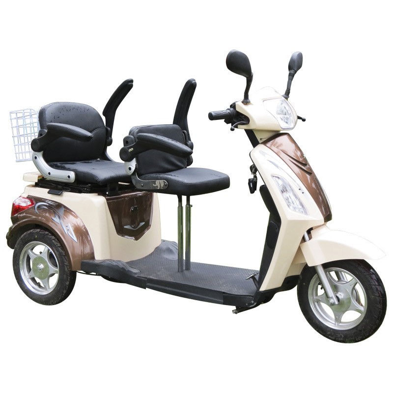 500W/700W Handicapped E-Scooter with Two Seats (TC-018B)