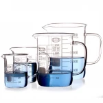 50/100/150/200/100ml Glass Beaker High Temperature Beaker Measuring Cup With handle