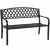 Import 50&quot; Outdoor Furniture Patio Garden Park Yard Steel Frame Bench Porch Chair from China