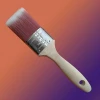 580 nylon filaments blended paint brush faded polyester fiber oval paint brush