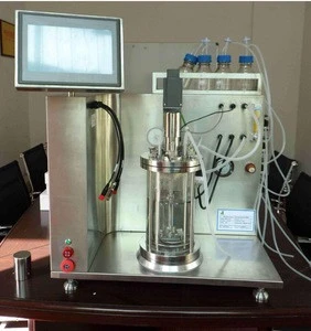 5L Borosilicate Glass Fermenting Reactor/Industrial Microbiology Fermenters/fermentation equipment