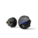 5V to 48V Touch Switch Voltmeter Digital Percent Display Voltage Display For Car Motorcycle Battery Case