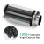 Import 6&quot; Inch Air Carbon Charcoal Filter for Odor Control Exhaust Inline Fan from China