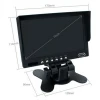7 Inch HD 4 Split Quad Video Display 4 Video Input TFT LCD Car Rear View Monitor
