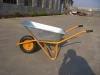75L 90L 100L 110L Russian Ukraine market galvanized metal tray extra stronger wheelbarrow wb6404R