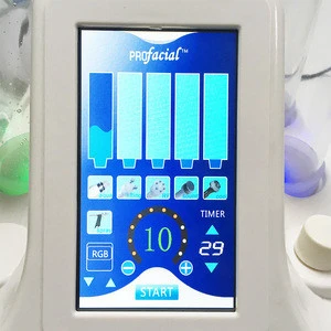 7in1 Hydrodermabrasion aqua hydra Skin Care Cleaner Water oxygen Jet Peel + Ultrasonic BIO lifting LED Beauty Mask