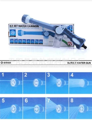 8 in1 Multi functional Power Washers Ez Jet Water Soap Dispenser Nozzle Spray Gun Garden