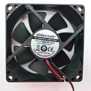 80*80*15 axial brushless12v  dc cooling fan  Black  CPU heat sink fan dc axial fans