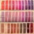 Import 85 colors cosmetic matte shiny small MOQ OEM clear lip gloss base from China