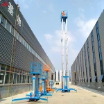 8m single mast one man aluminum lift table/portable man lifter/Aluminum alloy lift for sale