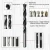 Import 8PC 3~10mm HCS Edge Ground Wood Brad Point Drill Bit Tool Set Hand for Wood Precision Drilling in Plastic Case from China