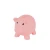 Import 9cm Cute Piggy Plastic Bank, colourful PVC anime money box funny gifts from China
