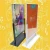 Import A4 acrylic metal base Fiberglass Yarn store display Ingots poster stand Titanium Ore sign holder from China