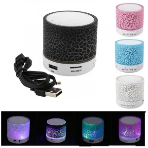 A9 mini wireless speaker LED hands-free TF USB speaker portable subwoofer MP3 audio stereo music player