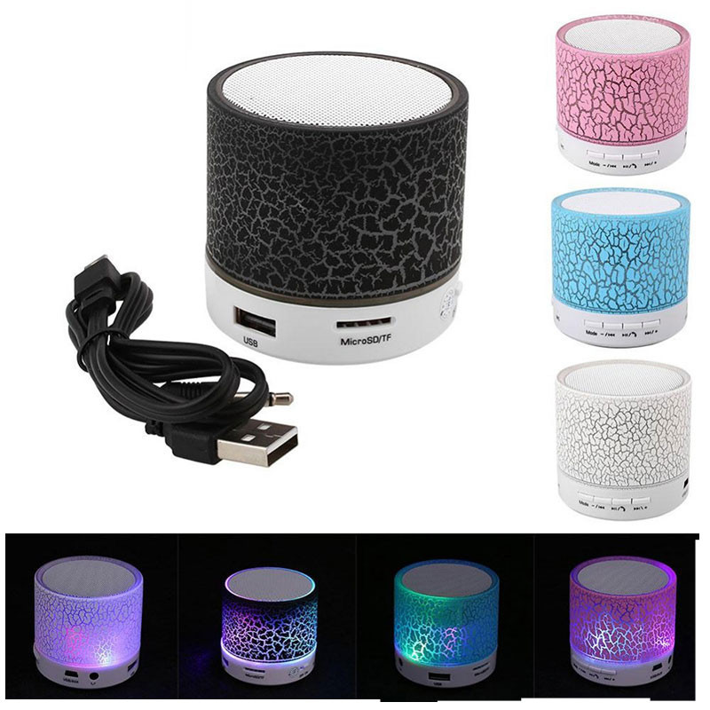 Buy A9 Mini Wireless Speaker Led Hands-free Tf Usb Speaker Portable ...