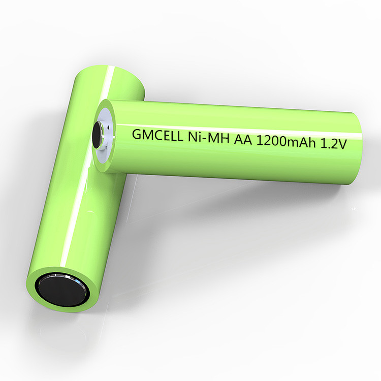AA NI-MH Battery For LED Light 1.2v AA 1200mAh Rechargeable Battery