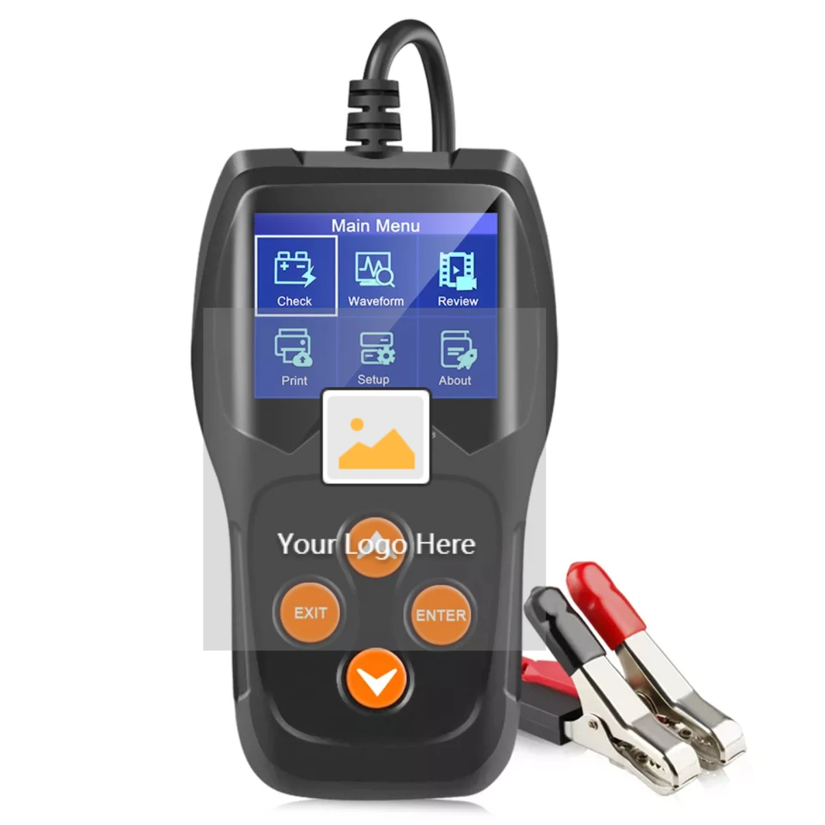 accept OEM  Hot sell KONNWEI KW600 car battery diagnostic scanner with Cranking Charging  voltage resistance test