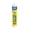 Acid silicone rubber sealant acetic glue for glass door window