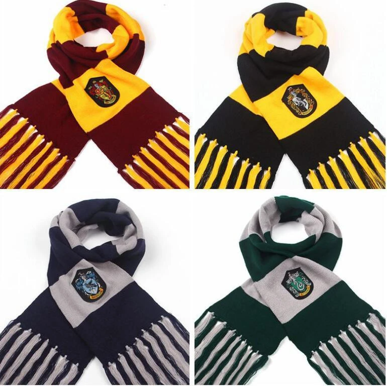Acrylic Knitted Harry potter cosplay Scarf