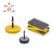 Import Adjustable rubber Anti vibration mount machine tool level pad and machine mount from China