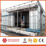 ADTO 4mm Aluminium concrete forms sale / aluminium formwork accessories