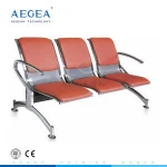AG-TWC003 Mattress padded hospital public reception seating salon waiting area chairs