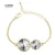 Import Aimer Jewellery Swarovski Crystal Classic Callura Round Twin Tennis Bracelet Bangle For Women Bridal Jewelry from China