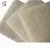 Air filter material PET beige color non woven filter cloth