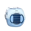 Airline Approved Plastic Small Animal Cage With A Removable Bowl