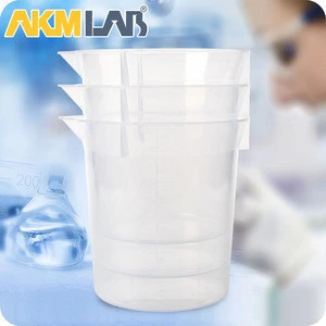AKMLAB Clear Plastic Measuring Cup