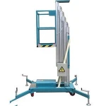 Aluminum Alloy Single Mast Aerial Work Platform Lifting Equipment