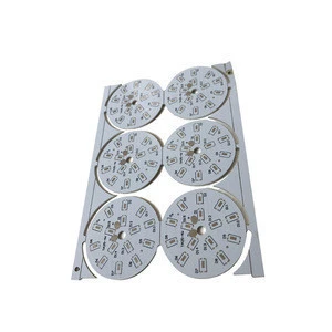 Aluminum LED FR-4 Electronic PCB, Customized electronic Single sided led pcb