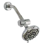 Amazing Brush nickel BN anti scald abs spray plastic bathroom abs overhead shower
