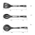 Import Amazon best selling kitchen nylon cooking tools set portable kitchen accessories nylon kitchen utensil set from China