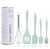 Import Amazon hot sell  High quality 5 pcs silicone baking tools set with iron inside from China