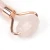 Import Amazon in 2019 Jade Roller for Face Anti-Aging Double Head Curve Rose Quartz for Skin Care from China