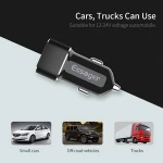 amazon top selling Essager Dual USB Car Charger For Phone , 2.4A Fast Car Charging Adapter Mobile Phone Car USB Charger