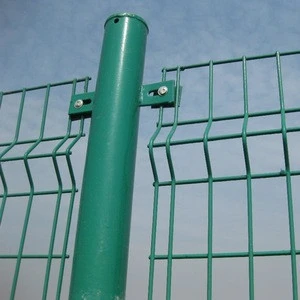 Anping Hot sales Powder coated Welded wire mesh fence panels in 6 gauge