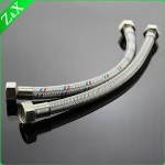anti-aging EPDM inner tube flexible shower metal water retractable plumbing hose for water inlet