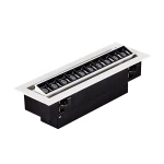Anti-glare High Power LED Aluminum Profile SMD 20W 30W 40W 60W Jewelry Store Commercial Light Design LED Recessed Grille Light