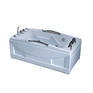 AOWO air massage bathtub jakuzzy pure acrylic whirlpool bathtub jetted surf bathtub for bathroom spa soaking tub
