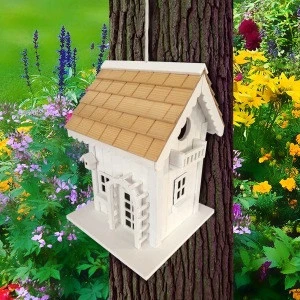 Arbor House Wooden Birdhouse