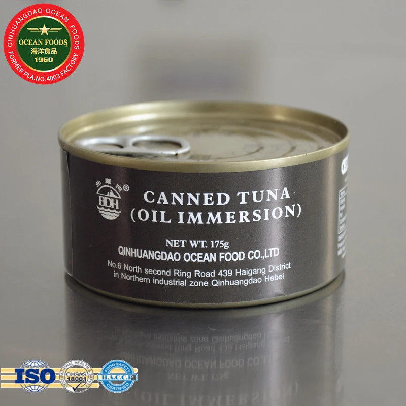 Army canned food oil immersion tuna sea food
